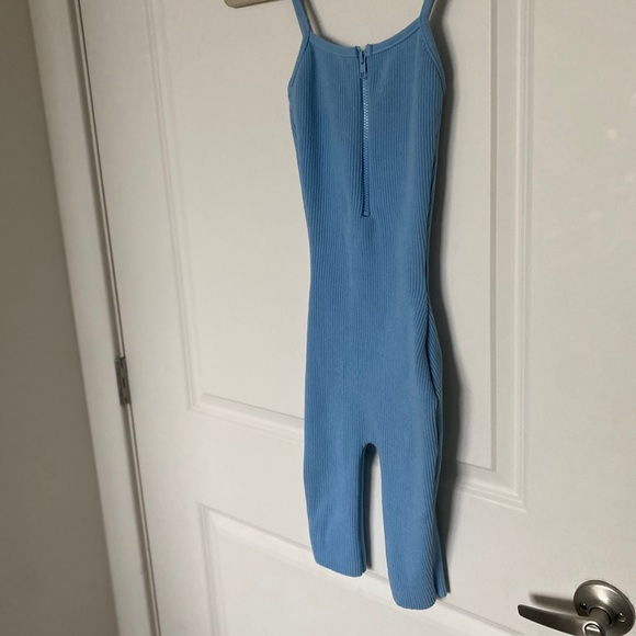 Powder Baby Blue One Piece HalfWay ZIP 🤍🤍 - Picture 3 of 7